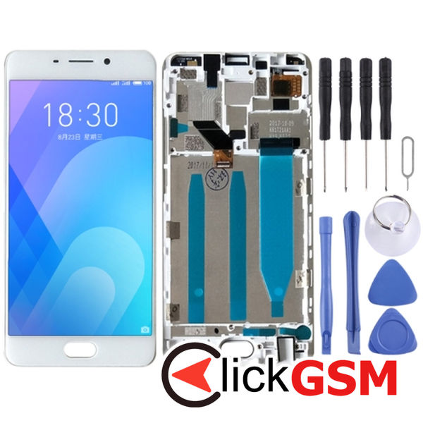 Piesa Display White Meizu M6 Note 4nm5