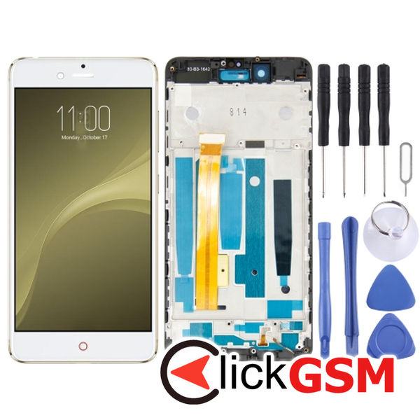 Piesa Display White Nubia Z11 Minis 4nu0