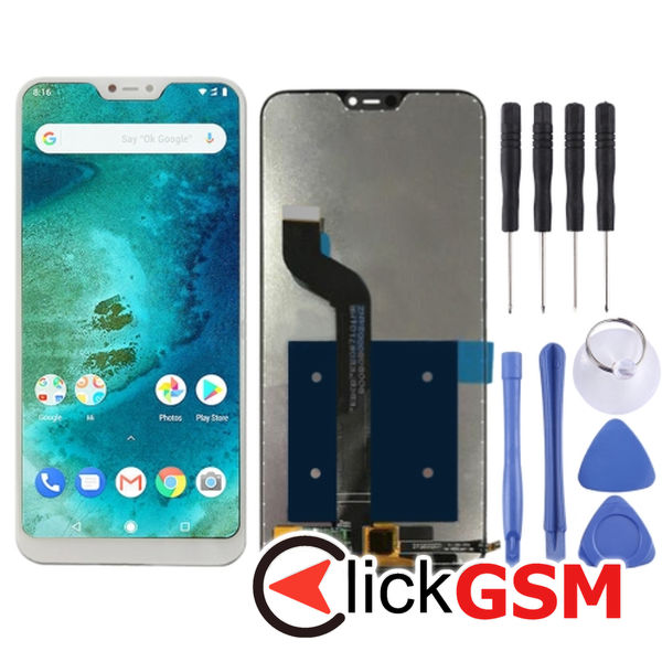 Piesa Display White Xiaomi Redmi 6 Pro 4p5e