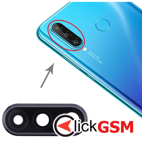 Piesa Geam Camera Black Huawei P30 Lite 2e4f