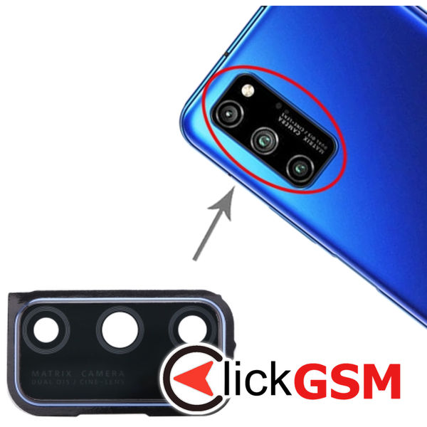 Piesa Geam Camera Blue Honor V30 Pro 2e5k