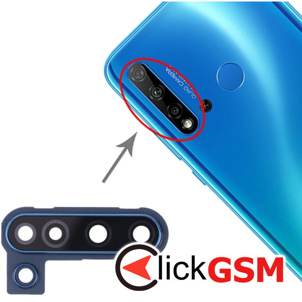 Piesa Piesa Geam Camera Blue Huawei Nova 5i 2bbn