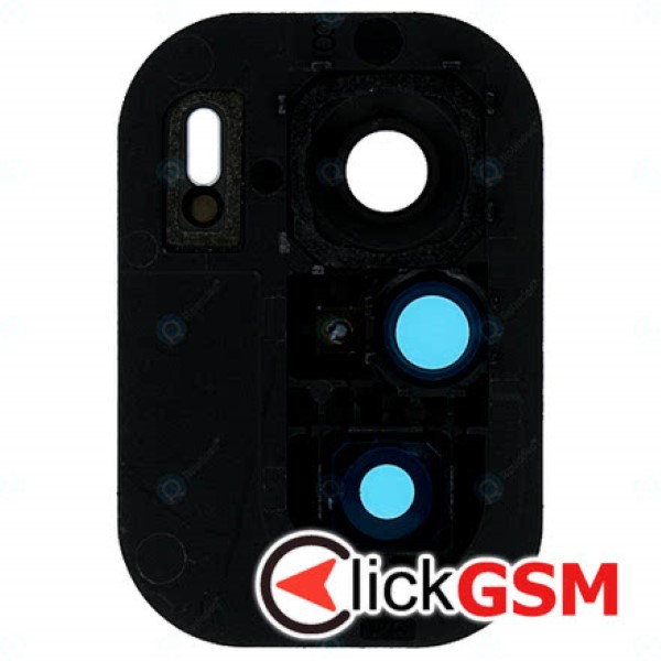 Piesa Geam Camera Cu Ornament Alb Xiaomi Mi 11i 17fs