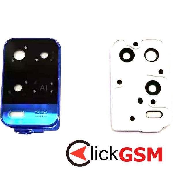 Piesa Piesa Geam Camera Cu Ornament Albastru Oppo A54 4g Qpg