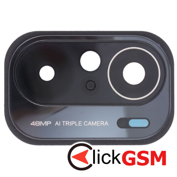 Piesa Piesa Geam Camera Cu Ornament Black Xiaomi Mi 11x 1zfv