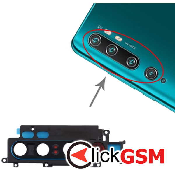 Piesa Piesa Geam Camera Cu Ornament Blue Xiaomi Mi Cc9 Pro 1zfd