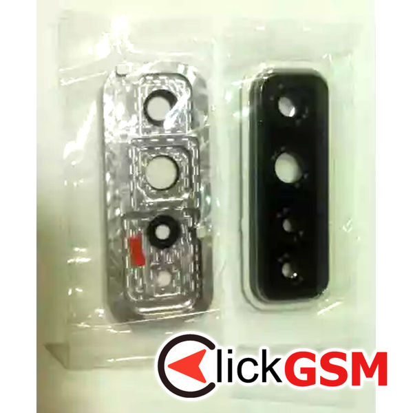 Piesa Geam Camera Cu Ornament Mov Huawei P40 Lite 5g 2p5