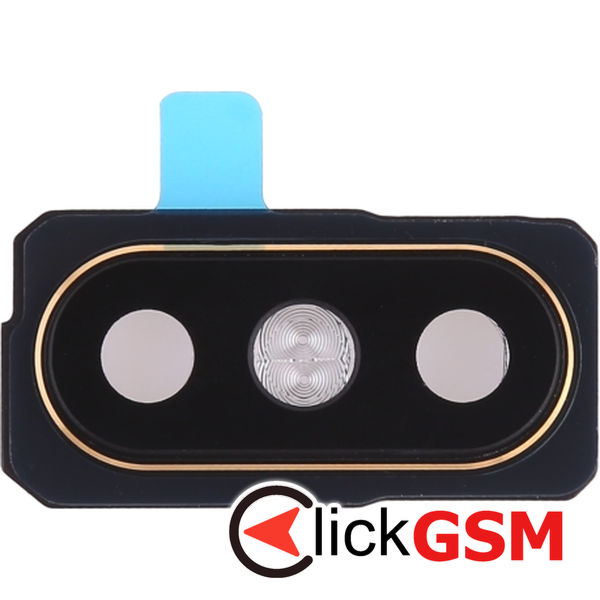 Piesa Geam Camera Cu Ornament Negru Xiaomi Mi Mix 2s 1zfc