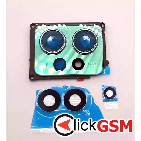 Piesa Geam Camera Cu Ornament Verde Xiaomi Redmi Note 12 4g 3a23