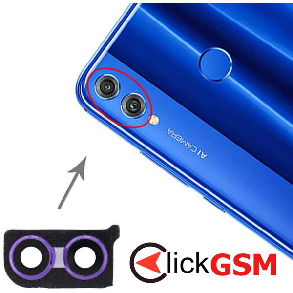 Piesa Geam Camera Purple Honor 8x 2e4l