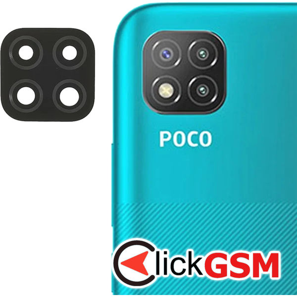 Piesa Geam Camera Xiaomi Poco C3 4wmd