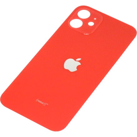 Geam Spate Rosu Apple iPhone 12 2rt