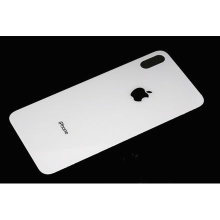 Geam Spate Alb Apple iPhone XS 2e0