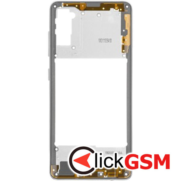 Piesa Mijloc Argintiu Samsung Galaxy A41 262