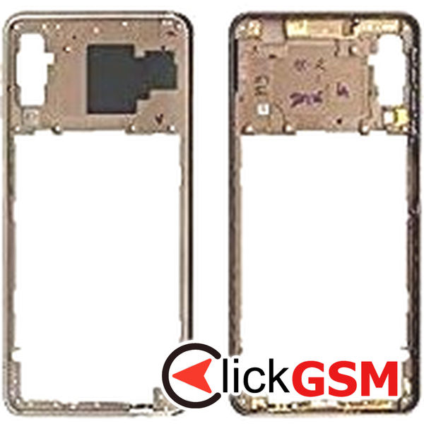 Piesa Mijloc Auriu Samsung Galaxy A7 2018 1u1n