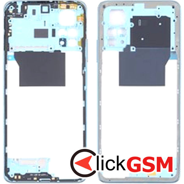Piesa Mijloc Baby Blue Xiaomi Redmi Note 11 Pro  4xeo
