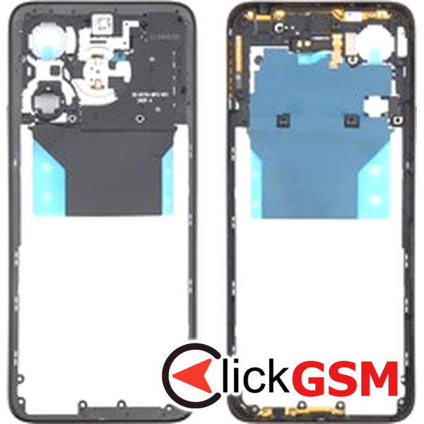 Piesa Mijloc Black Xiaomi Redmi 13 5g 50gi