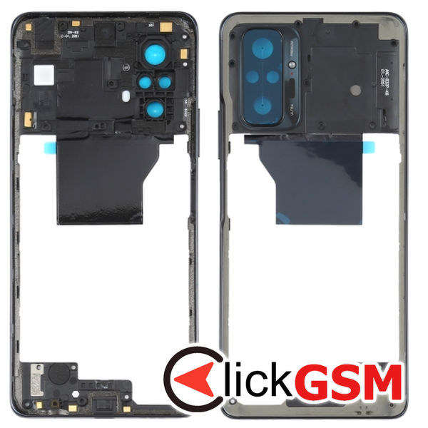 Piesa Mijloc Black Xiaomi Redmi Note 10 Pro Max 25n6