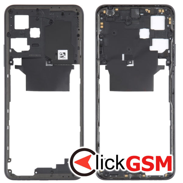 Piesa Mijloc Black Xiaomi Redmi Note 12 5g 2v3c