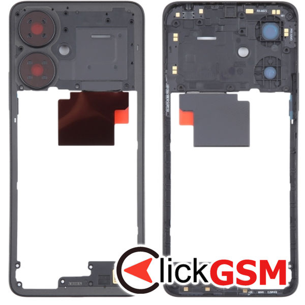 Piesa Mijloc Black Xiaomi Redmi Note 13r 4388