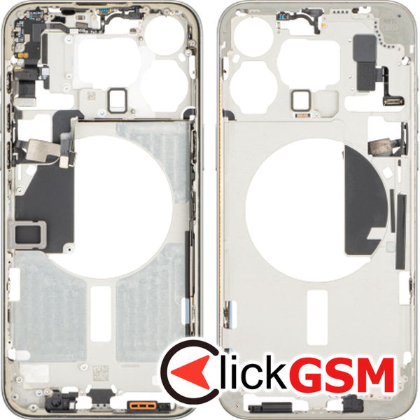 Piesa Piesa Mijloc Crem Apple Iphone 15 Pro Max 1gne