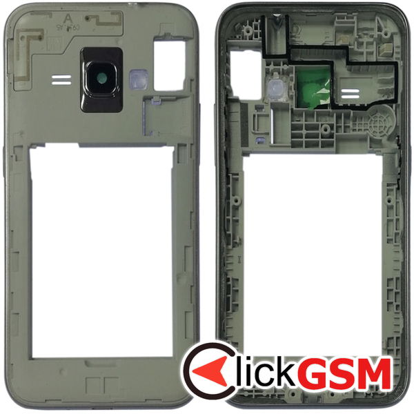 Piesa Mijloc Grey Samsung Galaxy J1 2016 4e6z