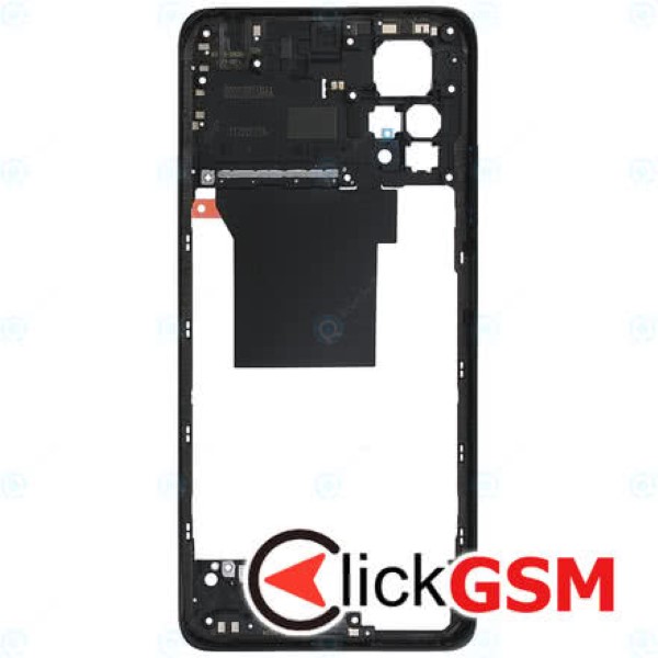 Piesa Mijloc Gri Inchis Xiaomi Redmi Note 12 Pro 35c3