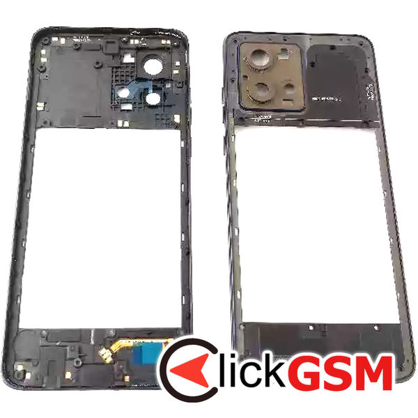 Piesa Mijloc Negru Motorola Moto G8 34r1