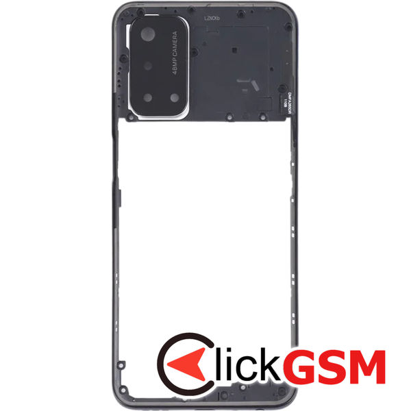 Piesa Piesa Mijloc Negru Oppo A54 5g 4twd