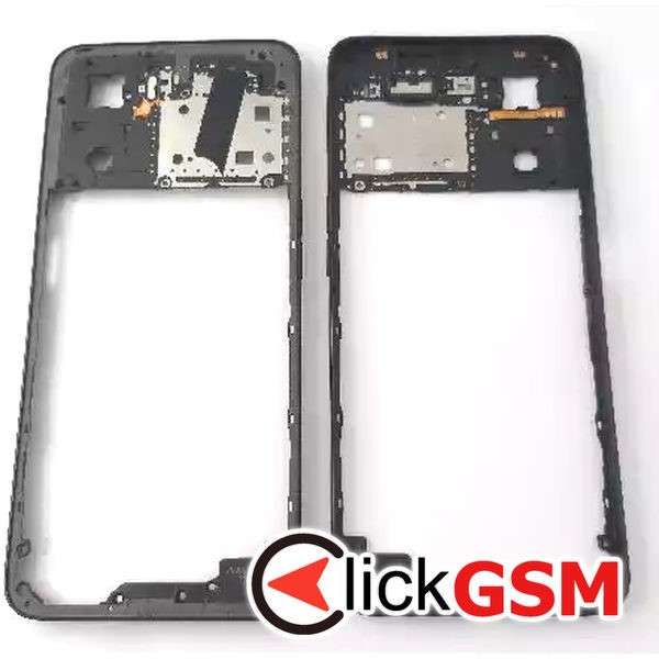 Piesa Mijloc Negru Oppo A57 4g 1gao