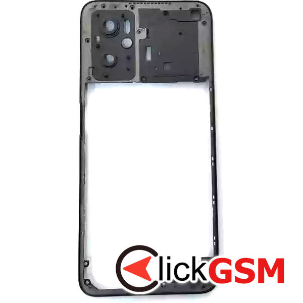 Piesa Piesa Mijloc Negru Oppo A76 2qci