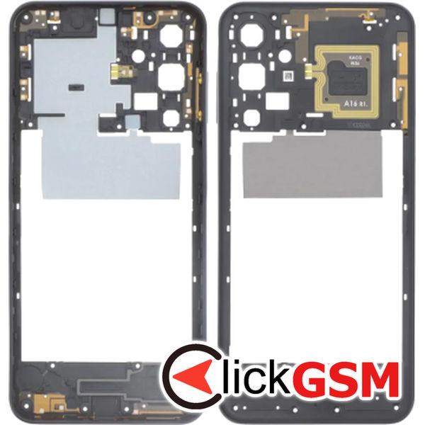 Piesa Piesa Mijloc Negru Samsung Galaxy A16 5g 4mwj