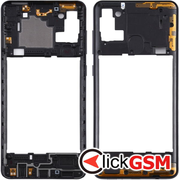 Piesa Mijloc Negru Samsung Galaxy A21s 4cbf