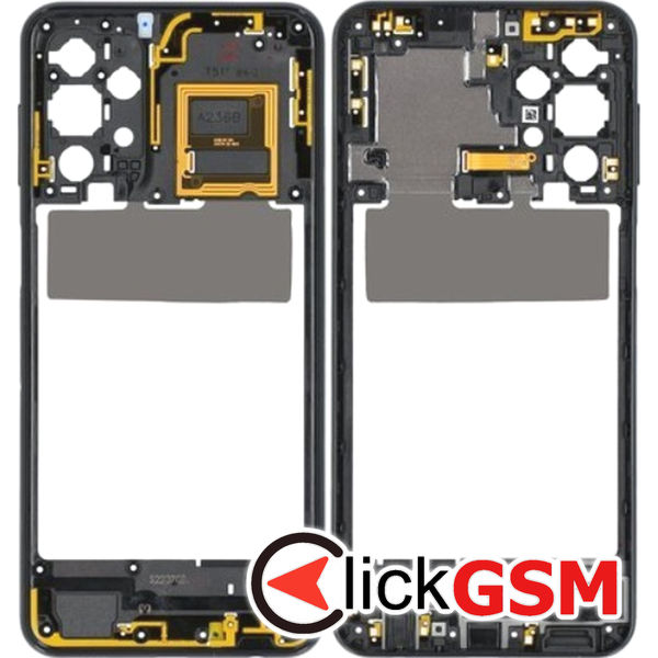 Piesa Piesa Mijloc Negru Samsung Galaxy A23 40ky