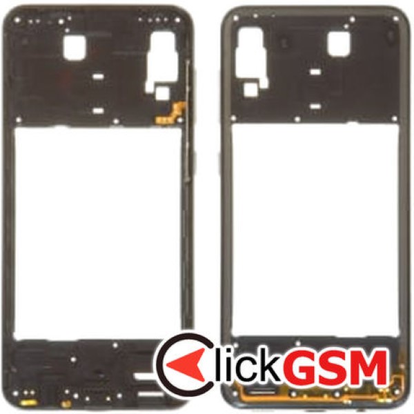 Piesa Mijloc Negru Samsung Galaxy A40 48xo