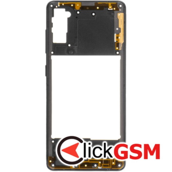 Piesa Mijloc Negru Samsung Galaxy A41 Cu6