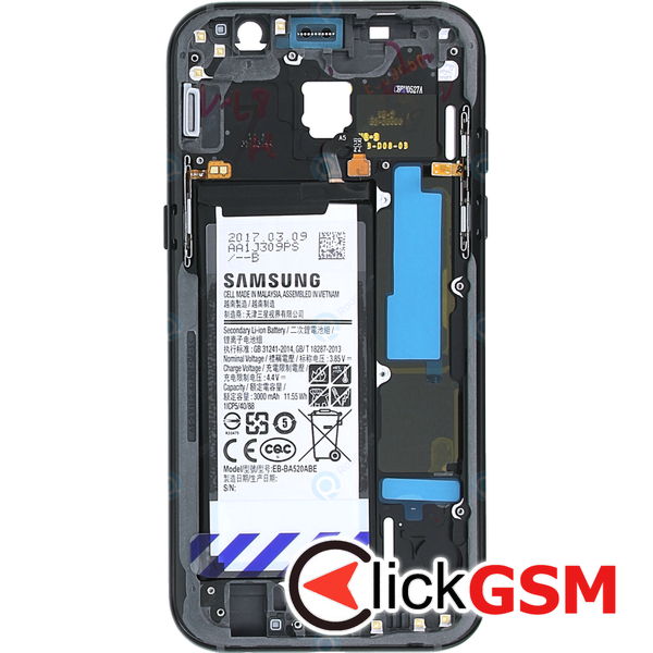 Piesa Mijloc Negru Samsung Galaxy A5 2017 43zf