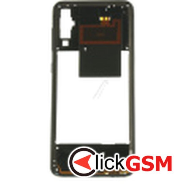 Piesa Mijloc Negru Samsung Galaxy A50 3dv6