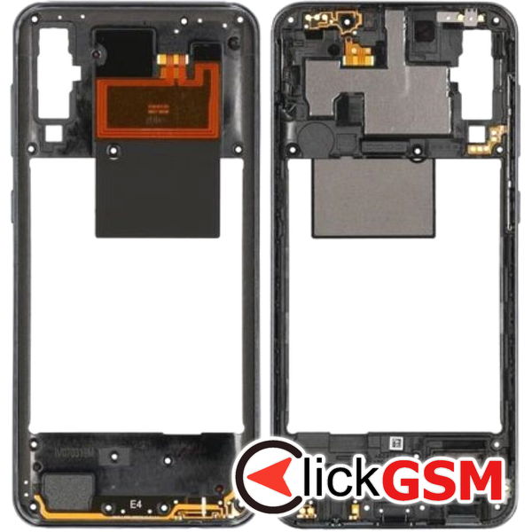 Piesa Mijloc Negru Samsung Galaxy A50 45pc