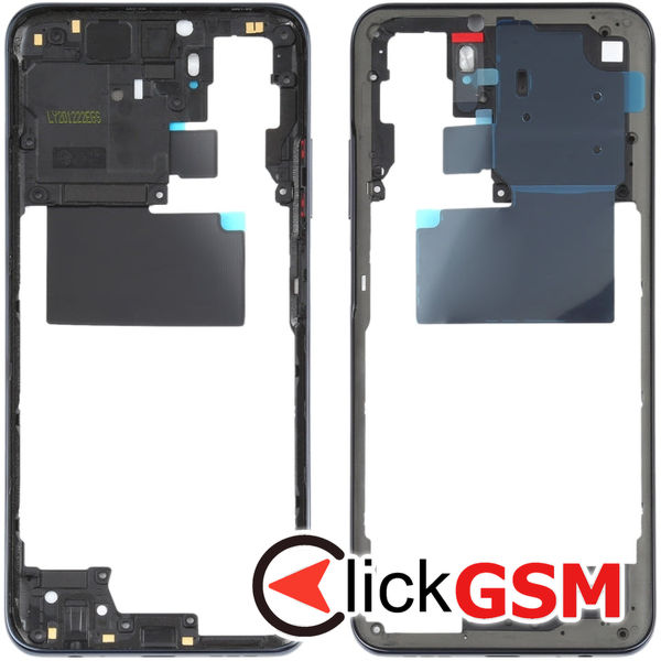 Piesa Piesa Mijloc Negru Xiaomi Redmi Note 10 25nb