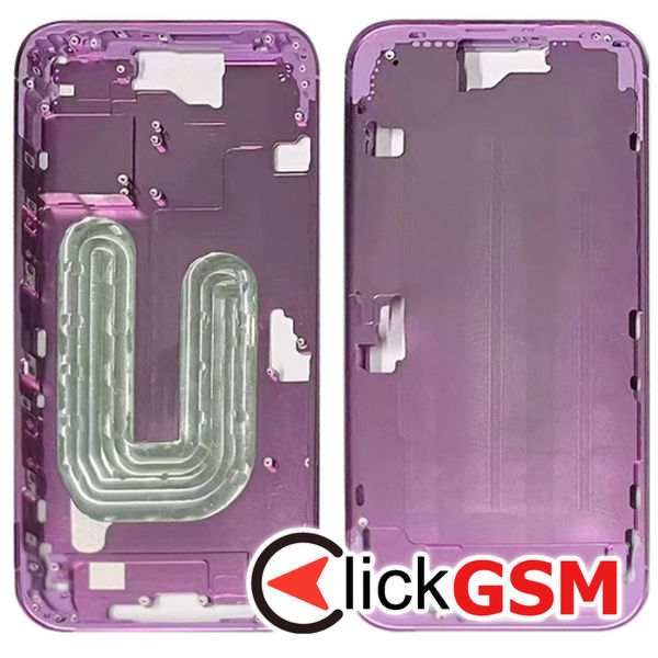 Piesa Piesa Mijloc Pink Apple Iphone 16 2ety