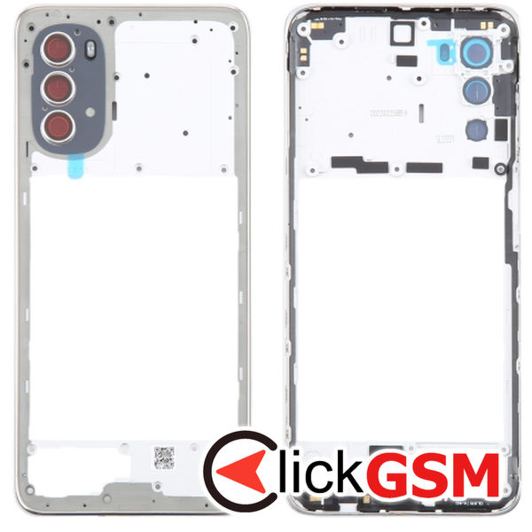 Piesa Piesa Mijloc Silver Motorola Moto G52 435e