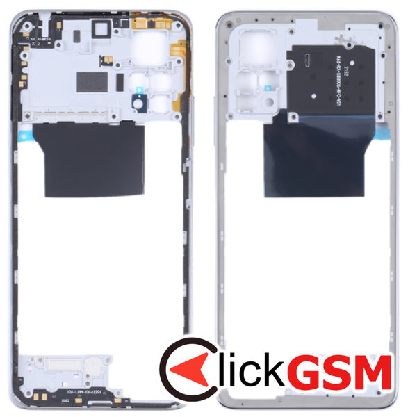 Piesa Mijloc Silver Xiaomi Redmi Note 11 Pro 2w5b