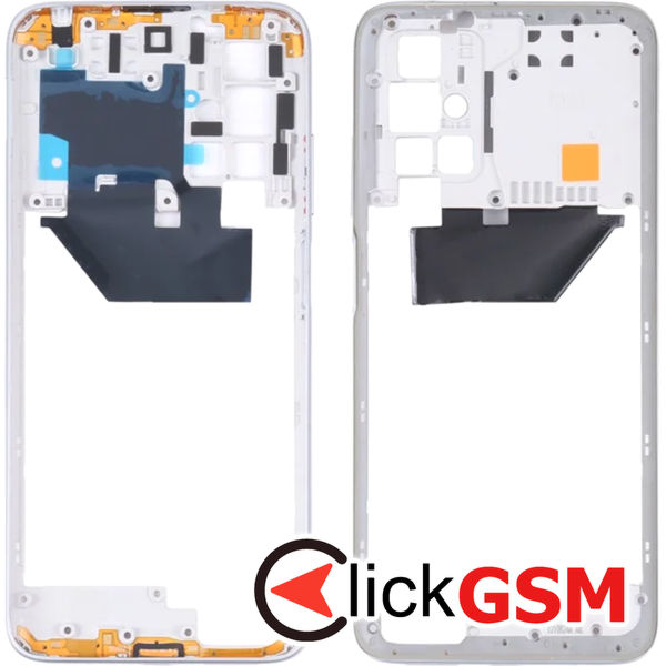 Piesa Mijloc White Xiaomi Redmi 10 2ggg