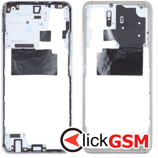 Piesa Mijloc White Xiaomi Redmi Note 10 25n9