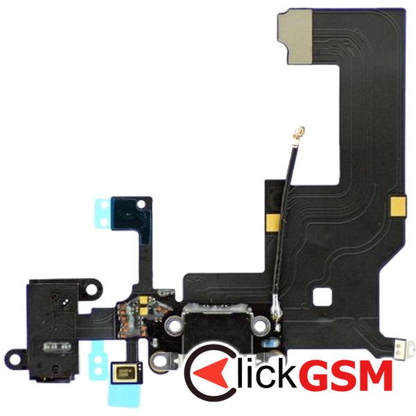 Piesa Modul Incarcare Black Apple Iphone 5 464l