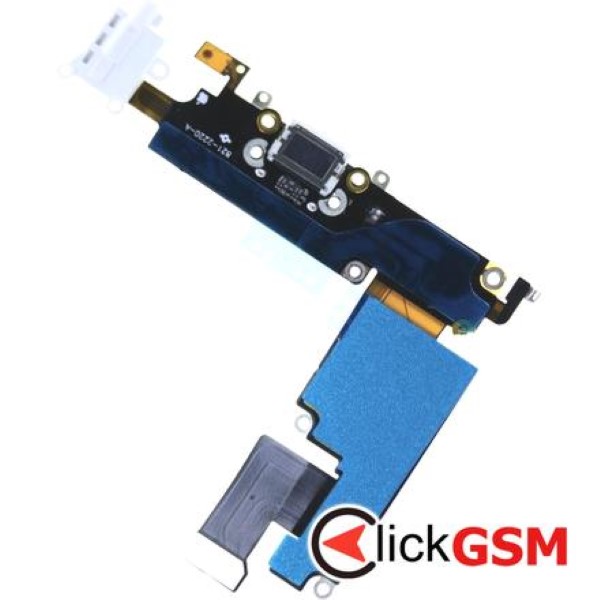 Piesa Piesa Modul Incarcare Cu Antena Microfon Mufa Casti Si Mufa Incarcare Alb Apple Iphone 6 Plus Hdc