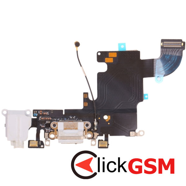 Piesa Modul Incarcare Cu Antena Microfon Mufa Casti Si Mufa Incarcare Light Grey Apple Iphone 6s 4n0j