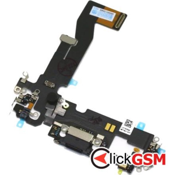 Piesa Modul Incarcare Cu Antena Microfon Mufa Incarcare Si Senzor Negru Apple Iphone 12 1gwf