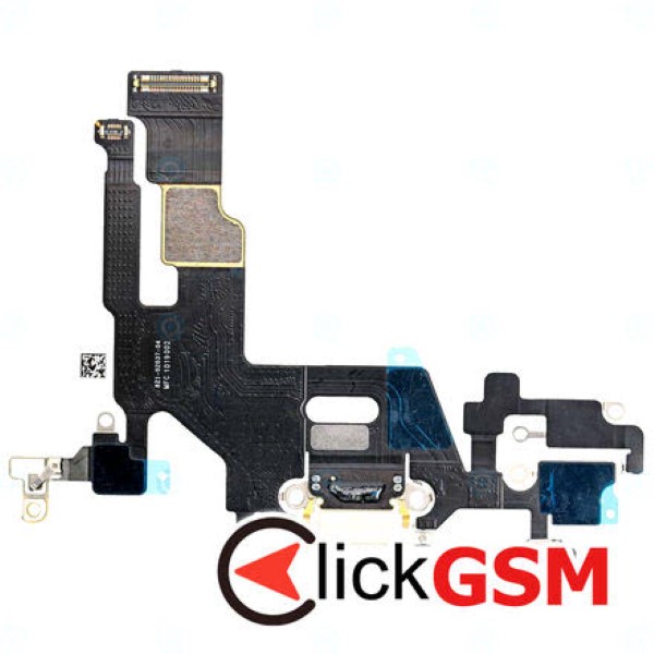 Piesa Modul Incarcare Cu Antena Microfon Si Mufa Incarcare Alb Apple Iphone 11 L1i